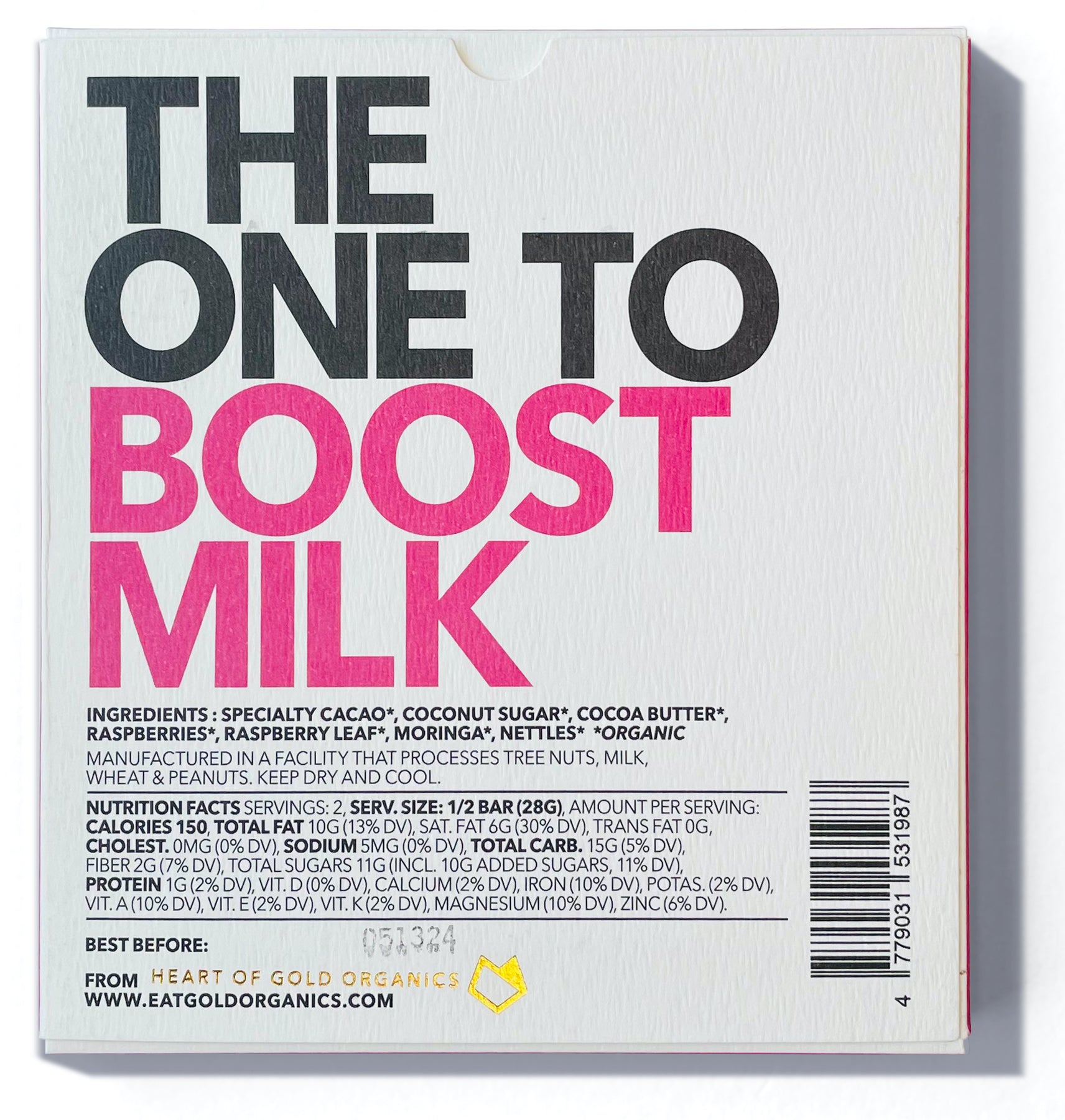 Ingredient list for NEW MAMA