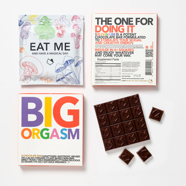 BIG ORGASM BUNDLE : CHOCOLATE + OIL